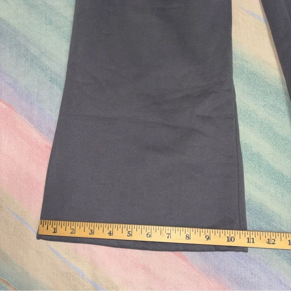 White Fox With Love For You Wide Leg Sweatpants Volcanic size L